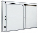 Дверной блок для холодильной камеры Polair откатная дверь 3600 x2040 (100 мм)