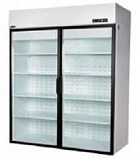 Холодильный шкаф Enteco Случь 1400 литров стеклянная дверь